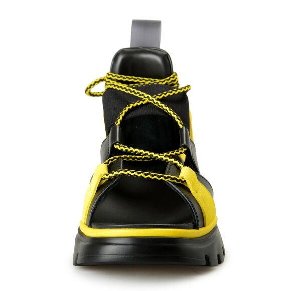 Scuderia Ferrari Women's "FLUID Scuby" Leather Sandals Shoes US 8 IT 38 - Picture 5 of 8